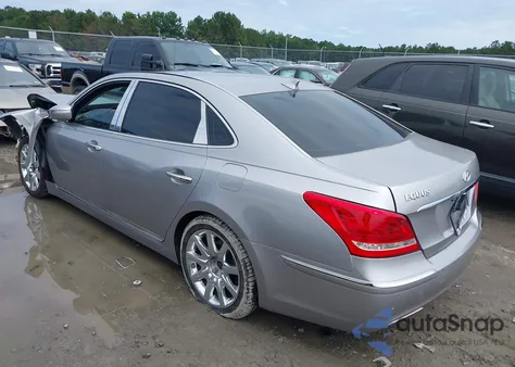 2013 Hyundai Equus Ultimate z USA, uszkodzony, nr VIN KMHGH4JH2DU072167